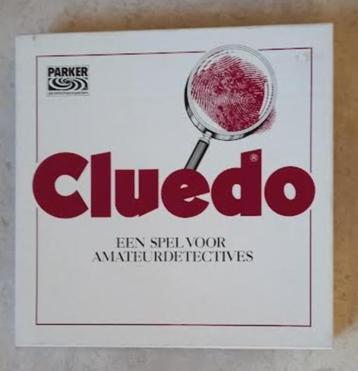 Spel Cluedo, een spel voor amateurdetectives  beschikbaar voor biedingen