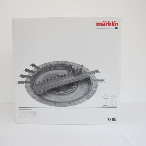 Marklin 7286 Op afstand bedienbare draaischijf AC met OVP, Hobby en Vrije tijd, Modeltreinen | H0, Zo goed als nieuw, Locomotief