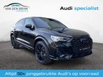 Audi Q3 Sportback 45 TFSIe S-line Pano Sonos 360 Memory Seat, Auto's, Audi, Adaptive Cruise Control, Gebruikt, Zwart, Hybride Elektrisch/Benzine