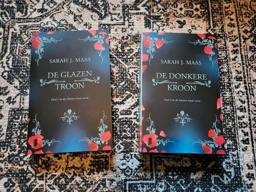 Sarah J. Maas - De glazen troon deel 1 & 2, Boeken, Fantasy, Nieuw, Ophalen of Verzenden