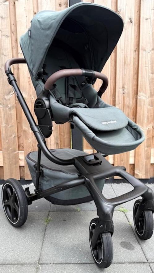 Easywalker Jimmey kinderwagen (Thyme Green) + reiswieg + ada, Kinderen en Baby's, Kinderwagens en Combinaties, Gebruikt, Combiwagen