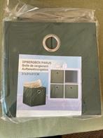 4 NIEUWE groene opbergboxen, dozen, passen in ikea kast, Ophalen of Verzenden, Nieuw, Rechthoekig