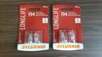 NIEUW 2x 2-pack Sylvania 194 long life lampjes 14v, 4,6w, Auto-onderdelen, Nieuw, Ophalen of Verzenden, Mini