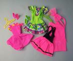Vintage Barbie kleding / 3 sets / jaren 90 / Mattel, Ophalen of Verzenden, Zo goed als nieuw, Kleertjes