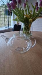Glazen theepot te koop, Ophalen, Glas, Overige stijlen, Overige typen