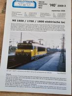 Modeltrein philotrain folder NS 1600/1700/1800, Hobby en Vrije tijd, Modeltreinen | H0, Ophalen of Verzenden, Roco, Gelijkstroom