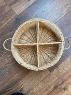 Riete mandje vakjes, Ophalen of Verzenden, Zo goed als nieuw, Rechthoekig, Overige materialen