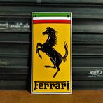 Emaille Wapenschild FERRARI Reclamebord Vintage Dealer Bord, Verzamelen, Merken en Reclamevoorwerpen, Reclamebord, Gebruikt, Ophalen of Verzenden