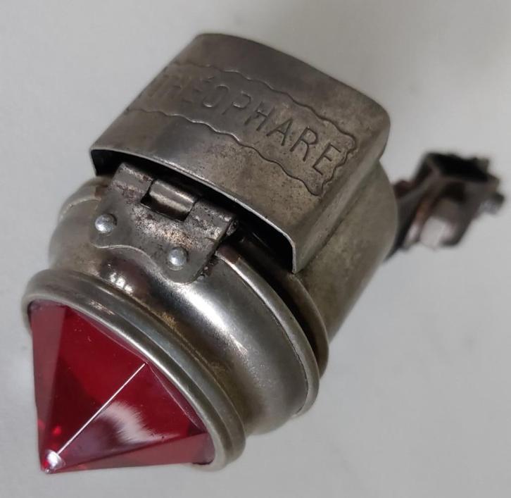 Théophare Acetyleen Carbid Achterlicht, Antiek en Kunst, Antiek | Lampen, Ophalen of Verzenden