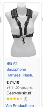Nieuw!! Saxofoon Harnas, Ophalen of Verzenden, Nieuw, Saxofoon