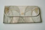 Carlos Falchi clutch slangenleer  Vintage Design, Verzenden, Gebruikt, Beige, Overige typen