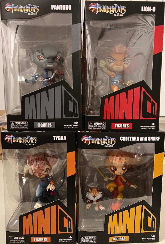 Iron Studios - Mini Co - ThunderCats - 4 Beeldjes, Verzamelen, Film en Tv, Zo goed als nieuw, Tv, Actiefiguur of Pop, Ophalen of Verzenden