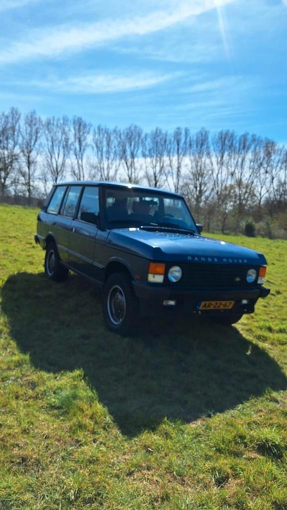 Range Rover Classic soft dash in zeer goede staat, Auto's, Land Rover, Particulier, LPG, Stationwagon, Geïmporteerd, Blauw, Ophalen