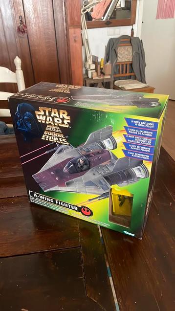 Vintage A-Wing Fighter Star Wars beschikbaar voor biedingen