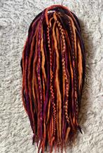 60 fleurige wol dread incl. 5 versierde dreads nu 160€, Sieraden, Tassen en Uiterlijk, Uiterlijk | Haarverzorging, Ophalen of Verzenden