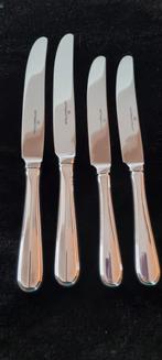 4 verzilverde messen van Kempen en Begeer Hollands Glad mes, Antiek en Kunst, Antiek | Bestek, Ophalen of Verzenden