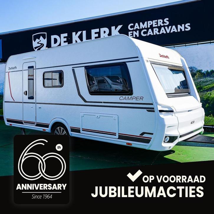 Dethleffs CAMPER 460 EL (bj 2026), Caravans en Kamperen, Caravans, Bedrijf, tot en met 3, 1000 - 1250 kg, Dethleffs, 6 tot 7 meter