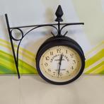 Stationsklok New York  dubbelzijdig, Huis en Inrichting, Ophalen, Gebruikt, Wandklok