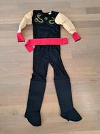 Carnavals Ninja Pak - Maat 116, Ophalen of Verzenden, Zo goed als nieuw, 110 t/m 116, Jongen