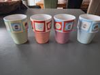 Fiep Westendorp drinkbekers set van vier, Ophalen of Verzenden, Gebruikt, Glas, Overige stijlen
