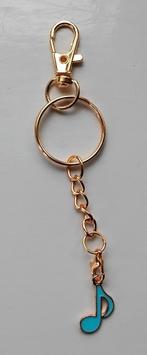 Sleutelhanger muzieknoot, muziek, muzikant, Ophalen of Verzenden, Nieuw, Overige typen