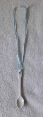 Mooie geboortelepel jongen, geboorte lepel, min 60 jr oud, Ophalen of Verzenden