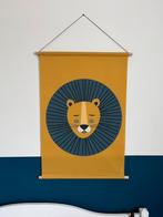 XL textielposter leeuw van Hip Huisje, Ophalen, Zo goed als nieuw, Wanddecoratie