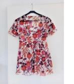 bloemetjes tuniek met tule/maat S, Kleding | Dames, Blouses en Tunieken, Ophalen of Verzenden, Zo goed als nieuw, Maat 36 (S)