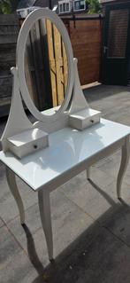 Ikea Make up tafel met spiegel, Ophalen, Gebruikt, 50 tot 100 cm, Minder dan 100 cm