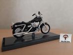 Harley Davidson Dyna Street Bob 2006 zwart van Maisto 1:18, Maisto, Nieuw, Ophalen of Verzenden, Maisto