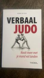 Hennie de Kler - Verbaal judo, Hennie de Kler, Sociale wetenschap, Ophalen of Verzenden, Zo goed als nieuw