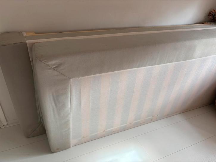 Ikea boxspring arnavik incl hoofdeinde en matras 160x200, Huis en Inrichting, Slaapkamer | Boxsprings, Zo goed als nieuw, 160 cm