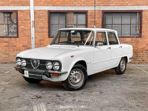 Alfa Romeo Giulia Nuova Super 1600 1.6 (bj 1979), Auto's, Oldtimers, Bedrijf, Te koop, Alfa Romeo, Benzine, Sedan, Handgeschakeld