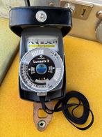 Vintage Lunasix 3 Gossen lichtmeter authentieke hoes koord, Verzenden, Gebruikt, Overige typen