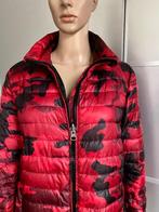 i639 Airforce maat 40=M jas winterjas jack puffer rood/zwart, Kleding | Dames, Jassen | Winter, Maat 38/40 (M), Airforce, Ophalen of Verzenden