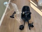 Thule Yepp fietsstoeltje voor + windscherm, Ophalen of Verzenden, Zo goed als nieuw, 0 t/m 18 kg