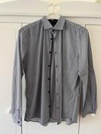 Heren blouse / overhemd zwart wit ruitje Tom Tailor mt XL, Ophalen of Verzenden, Gedragen, Zwart, Halswijdte 43/44 (XL)