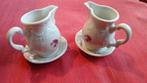 Bauscher Weiden porselein. 2 kannetjes op schoteltje., Ophalen of Verzenden