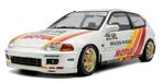 Honda Civic (EG6) Solido Works Mugen Racing '92, wit, Hobby en Vrije tijd, Modelauto's | 1:18, Solido, Solido, Rue de L' Ecusson 2, 56120 Josselin France
