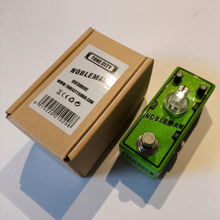 Tone City Nobleman Overdrive effect, Muziek en Instrumenten, Effecten, Zo goed als nieuw, Distortion, Overdrive of Fuzz, Ophalen of Verzenden