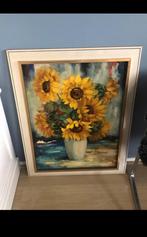 Prachtige antieke olieverf schilderij gesigneerd, Antiek en Kunst, Ophalen