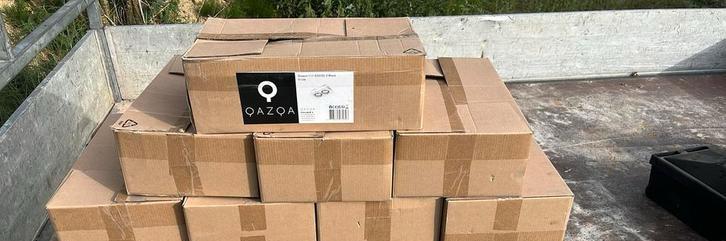 Inbouwspot zwart Qazqa 6 stuks, Huis en Inrichting, Lampen | Overige, Nieuw, Ophalen of Verzenden