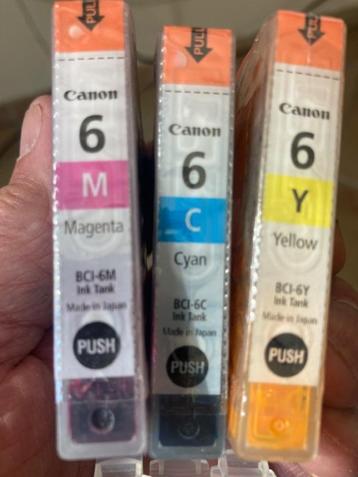 Te Koop : Canon BCI-6 cartridges beschikbaar voor biedingen