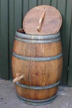 Regenton wijnvat bloembak vaten vat ton tonnen eikenton, Ophalen, 150 liter of meer, Zo goed als nieuw, Met pomp
