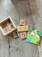 Houten dieren memory spel, Ophalen, 2 tot 4 jaar, 10 tot 50 stukjes, Zo goed als nieuw