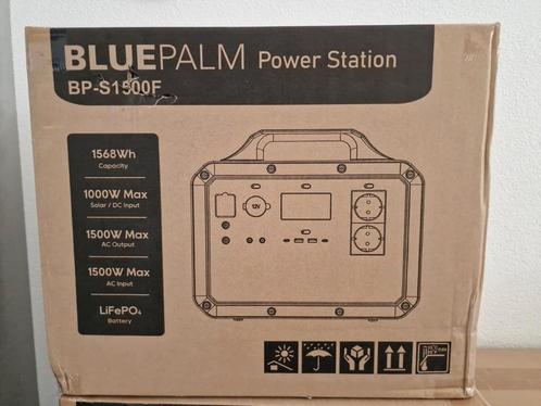 NIEUWE BLUEPALM Powerstation BP-S1500F 1568 Wh. GOEDKOOP!, Audio, Tv en Foto, Accu's en Batterijen, Nieuw, Oplaadbaar, Ophalen of Verzenden