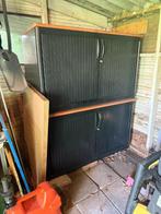 2x Roldeurkast, Archiefkast,Opbergkast H73xB120xD51 cm, Ophalen, Gebruikt, 100 tot 150 cm, 150 tot 200 cm