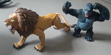 Leeuw en gorilla King Kong vintage chapmei beschikbaar voor biedingen