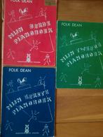 Folk Dean piano -Mijn eerste pianoboek+2,3 +steeds beter 1,2, Gebruikt, Overige genres, Les of Cursus, Ophalen of Verzenden