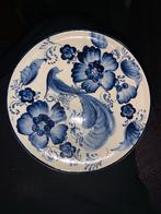 Delfts Blauw Bord met Vogel, Ophalen of Verzenden
